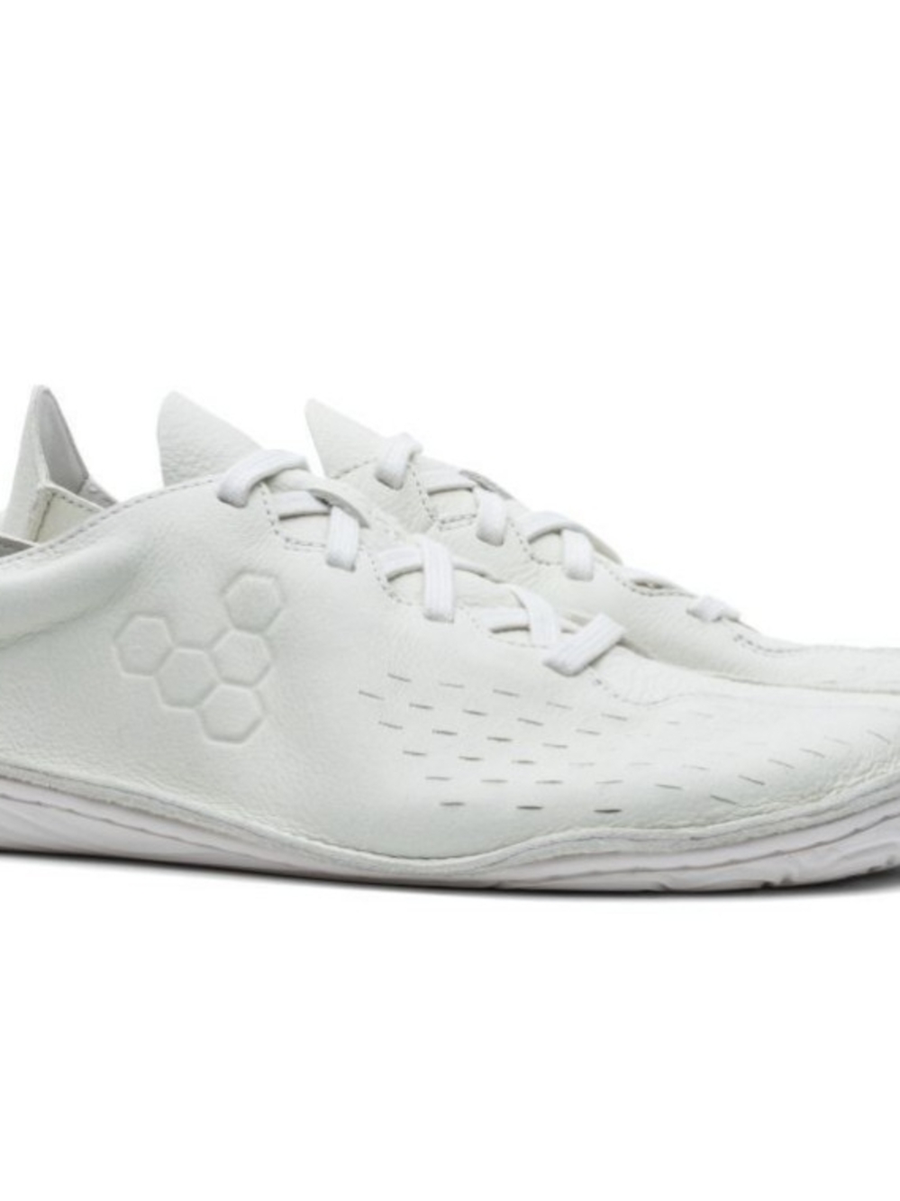 Vivobarefoot Sensus Womens White Leather Minimalist Barefoot Sneakers Size EU 42